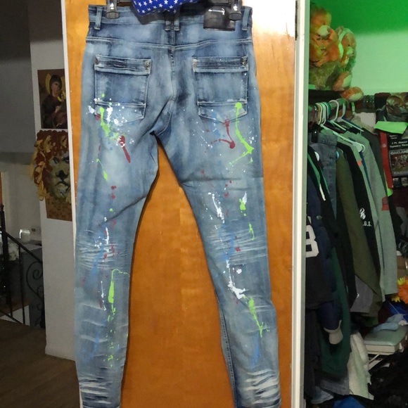 Copper Rivet Jeans - Picture 9 of 11